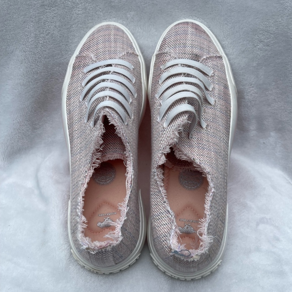 Plaid Rocket Dog Slip On Sneakers